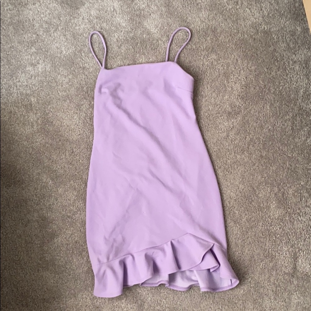 COCKTAIL WEDDING DRESS (light purple)